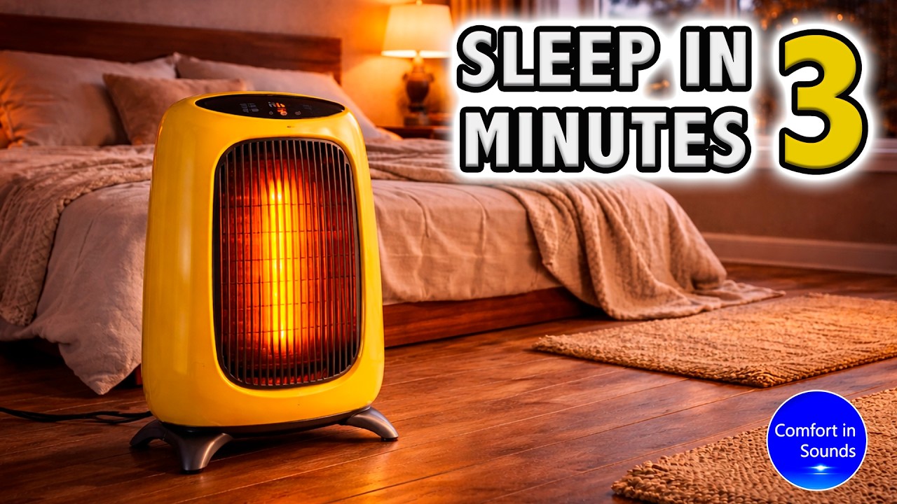Уютный белый шум от обогревателя | 10 часов для глубокого сна и маскировки шума