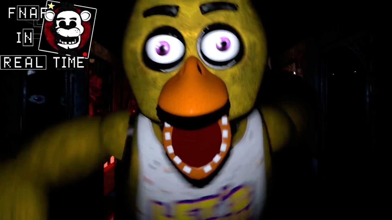 El fnaf in real time me dejo con la boca abierta/ FNAF IN REAL TIME