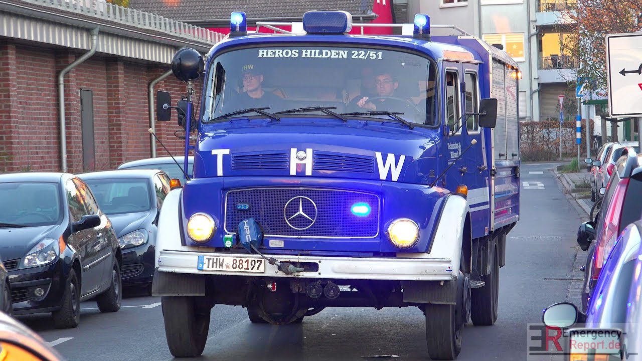 -[EINSATZFAHRTEN THW HILDEN]-