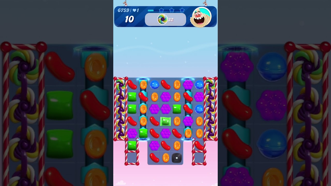 Candy Crush Saga Level 6759 | No Boosters