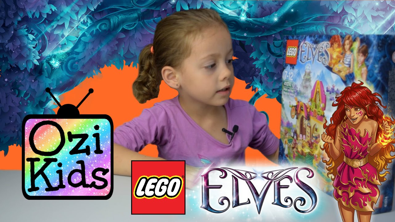 Lego Elves Azari and the Magical Bakery Time-Lapse Review