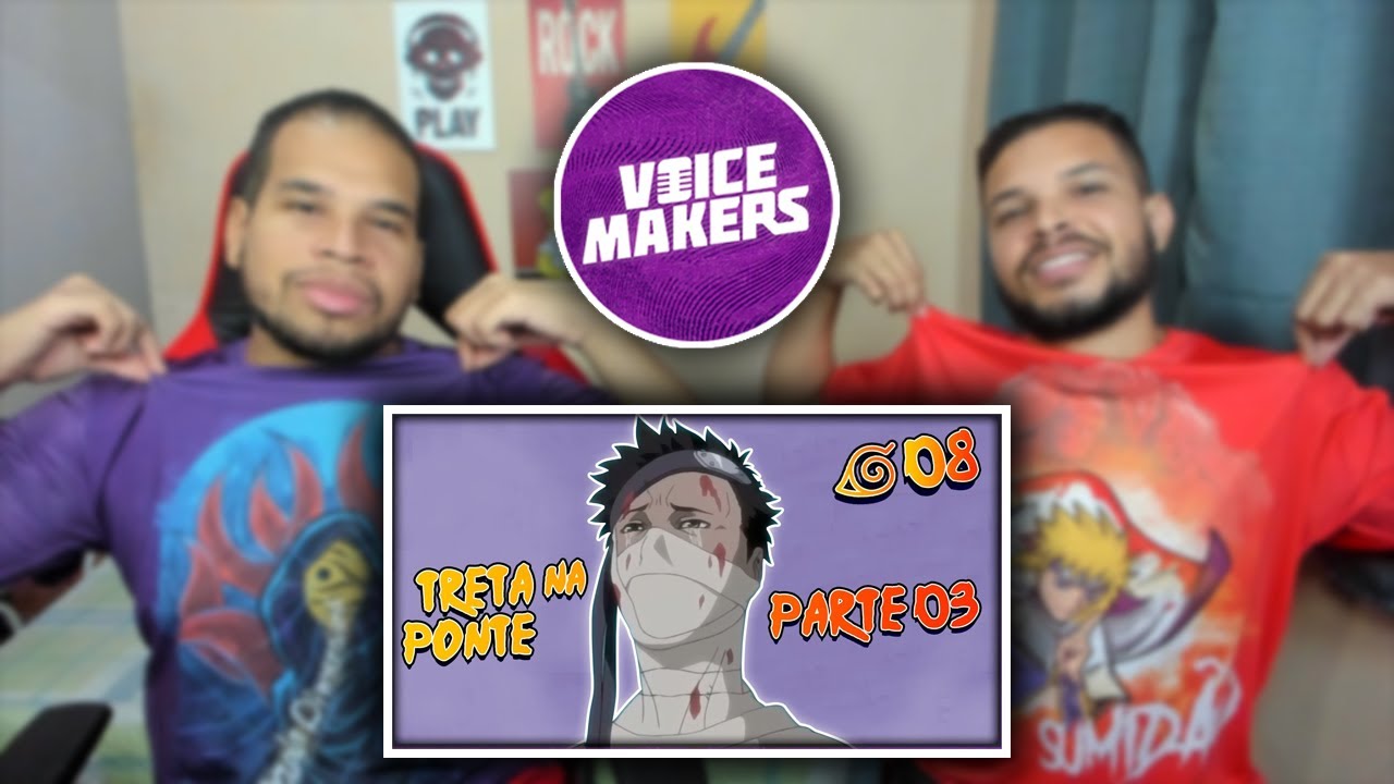 NOVAS CAMISAS!! | Malandragem Ninja - Episódio 08 - TRETA NA PONTE (PARTE 3) | Voice Makers
