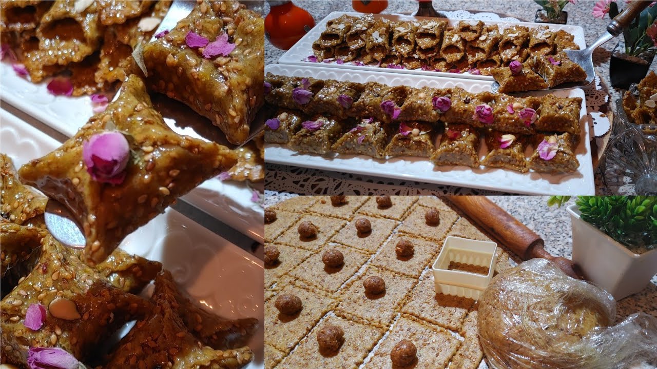 جديد رمضان معسلات بالقمح🌙بلاعذاب احسن من الشباكية بدون قلي بالمرشم ساهلة