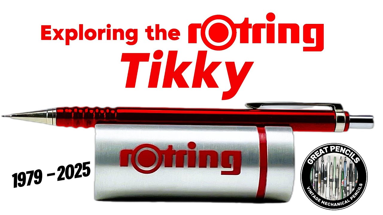 Exploring the rOtring Tikky: Full History & All Models (1979-Now)