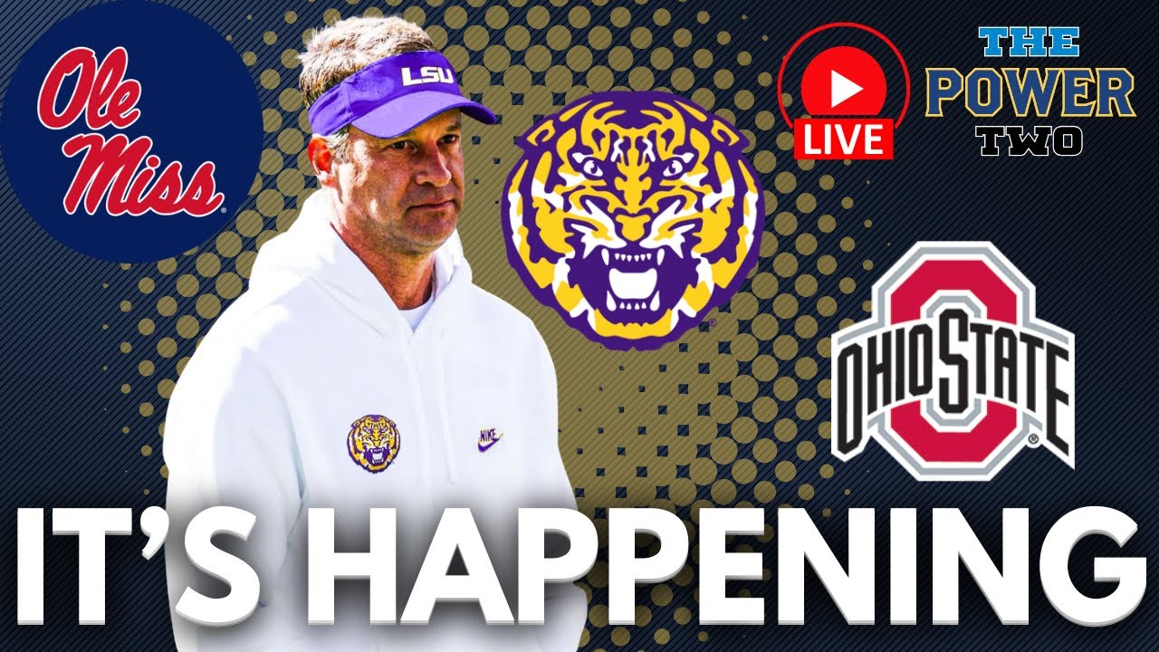 LSU & Ole Miss Getting WEIRD + An Ohio State PROMISE?! | College Football | SEC | B1G