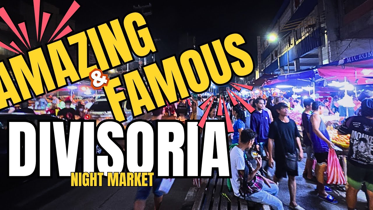 AMAZING & FAMOUS DIVISORIA NIGHT MARKET | #divisoria #nightmarket 