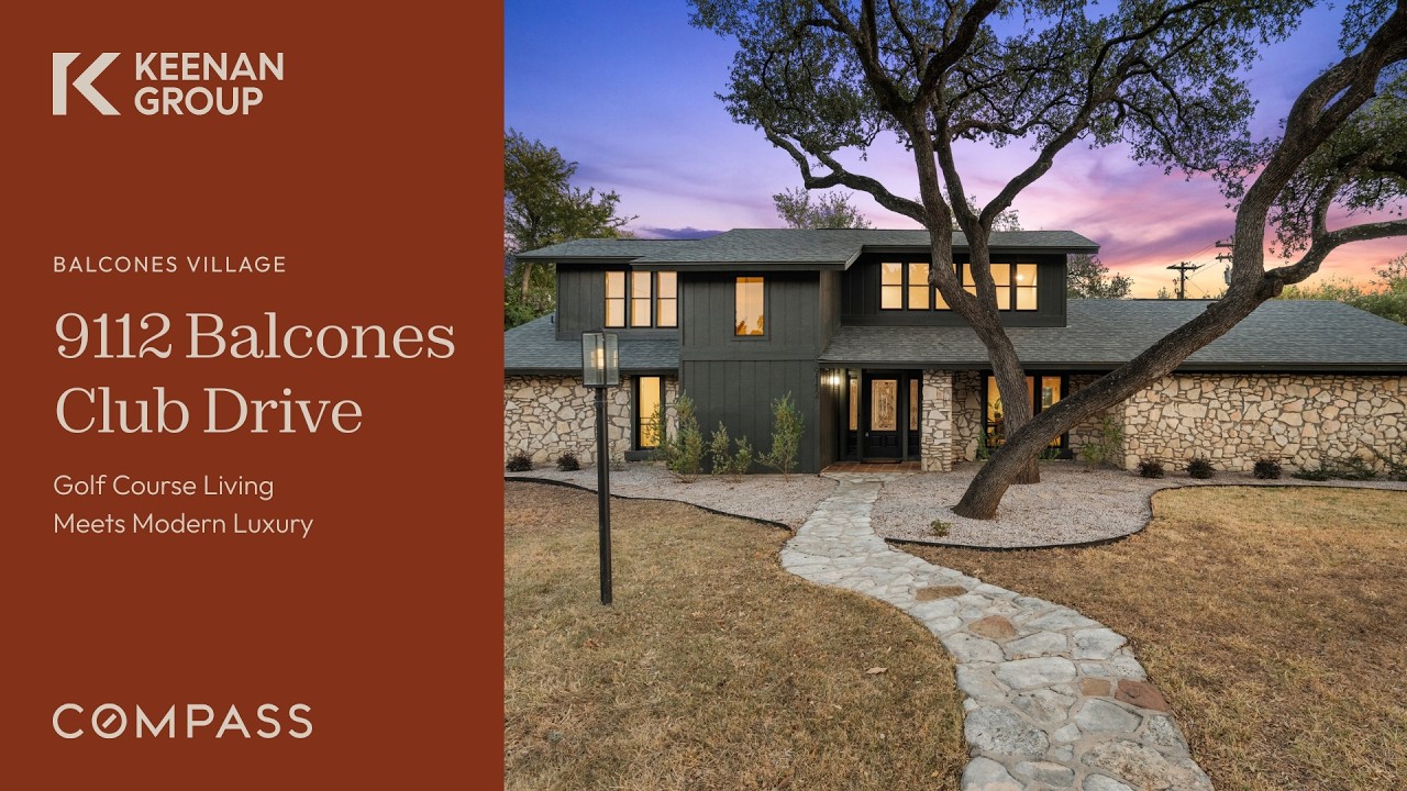 Modern Luxury on the 12th Fairway | 9112 Balcones Club Drive Tour