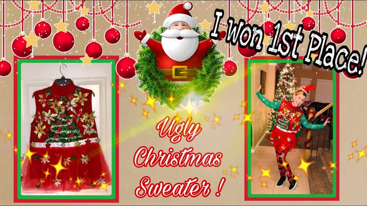 DIY: Ugly Christmas Sweater | DOLLAR TREE Decorations | Time-Lapse | December, 2019 | Traci B