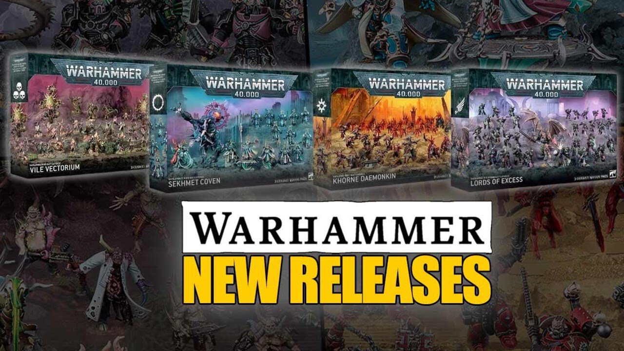 GW Reveals New 40k Chaos Battleforce, Horus Heresy, Old World Pre-Order Pricing #warhammer40k
