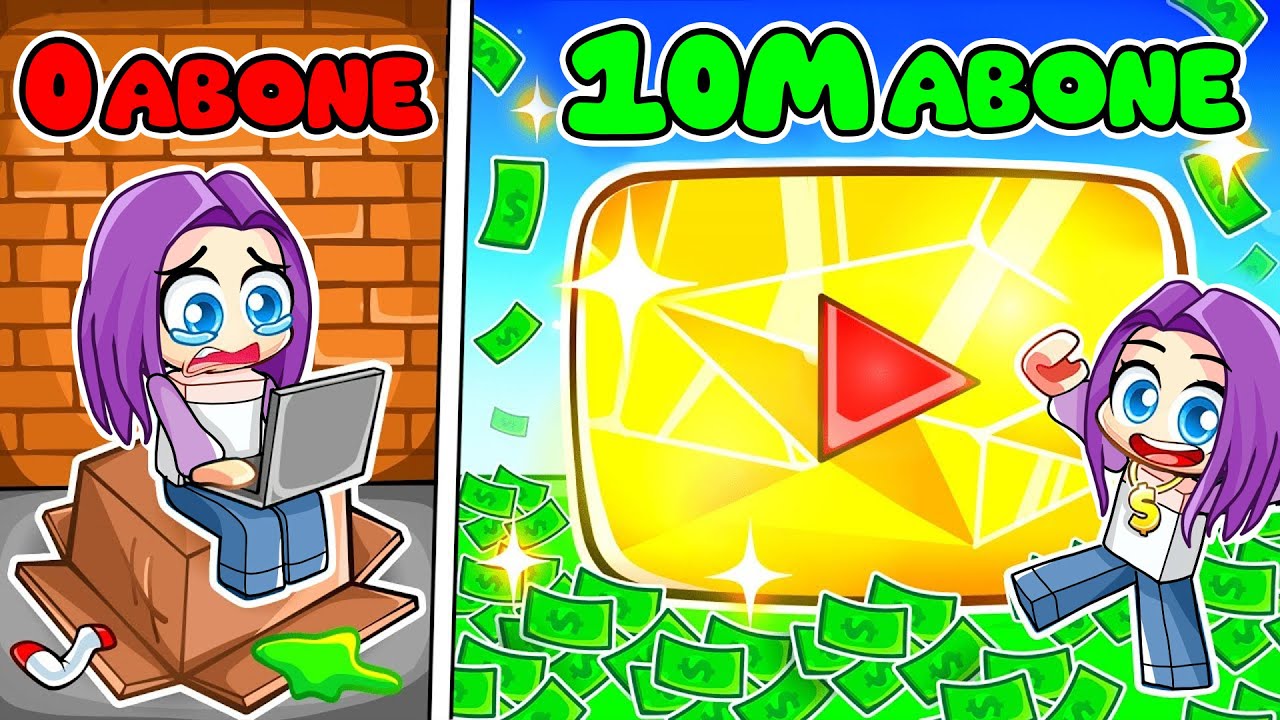 EN İYİ ROBLOX YOUTUBER'I OLDUM ! (12.343.542 Abone)