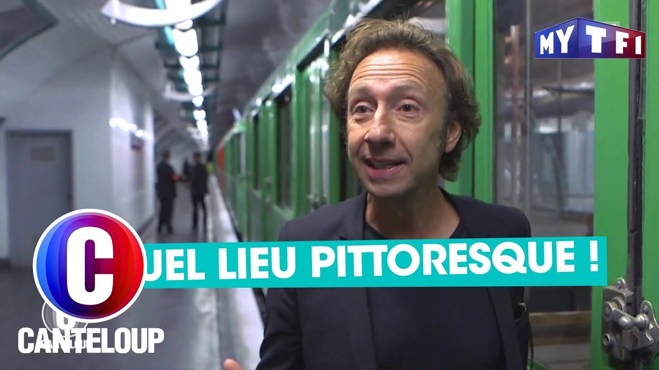 St&eacute;phane Bern en excursion dans le m&eacute;tro parisien - C'est Canteloup du 20 novembre 2017