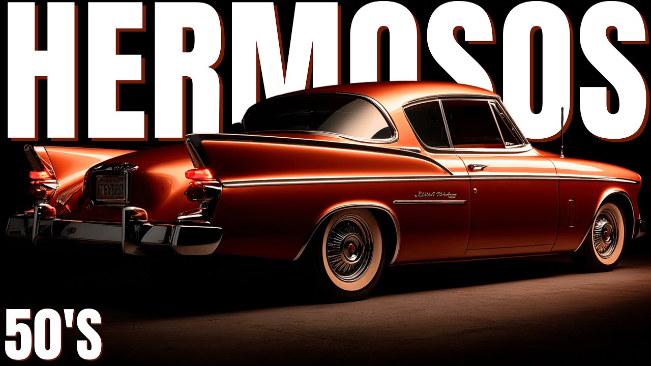 Los 10 Coches Americanos Más BELLOS de los Años 50’s: Nostalgia, Potencia y Elegancia Atemporal