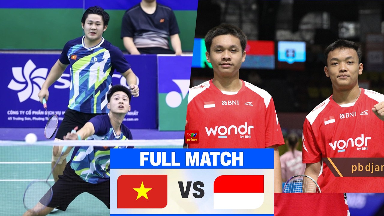 ĐÌNH HOÀNG / ĐÌNH MẠNH (VIE) vs FAIZAL PANGESTU / ANJU SIAHAAN (INA) | Badminton