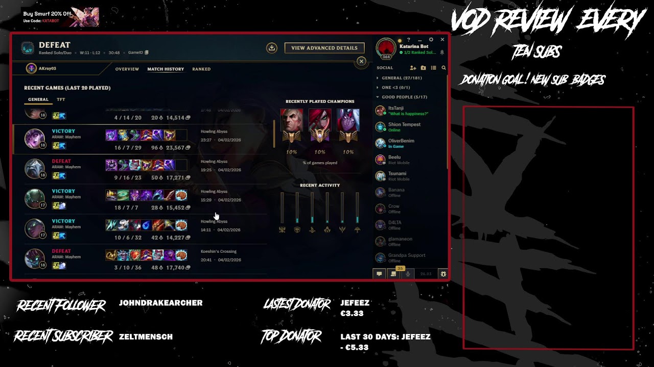 How to Katarina | 1.75M Main | ask my anyhting