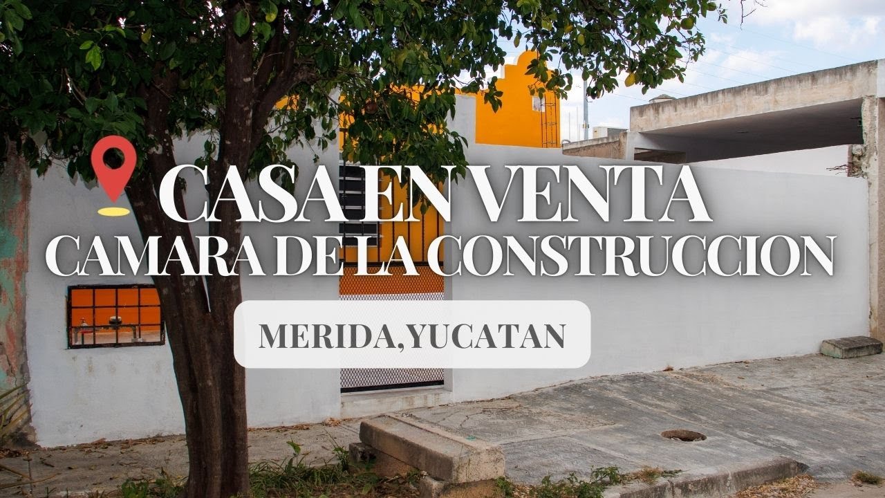 Casa en venta de 2 recamaras con 160m² de terreno en el Norte de Mérida, Yucatán, México.