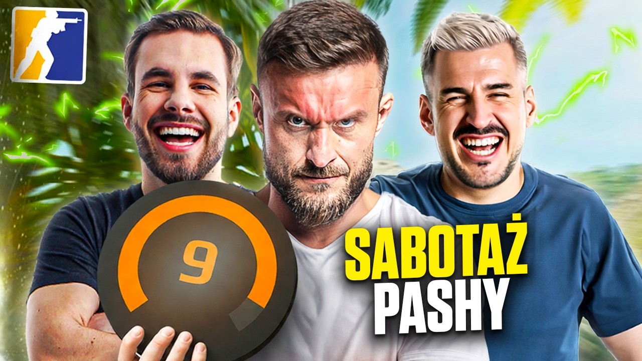 PAGO & IZAK SABOTUJĄ PASHĘ DO 9 LVL FACEIT! 🤣