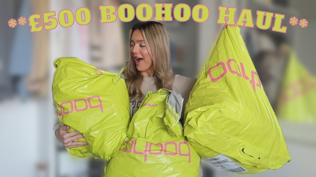 HUGE new in Boohoo haul with discount code!! 😁🥳💞 2023