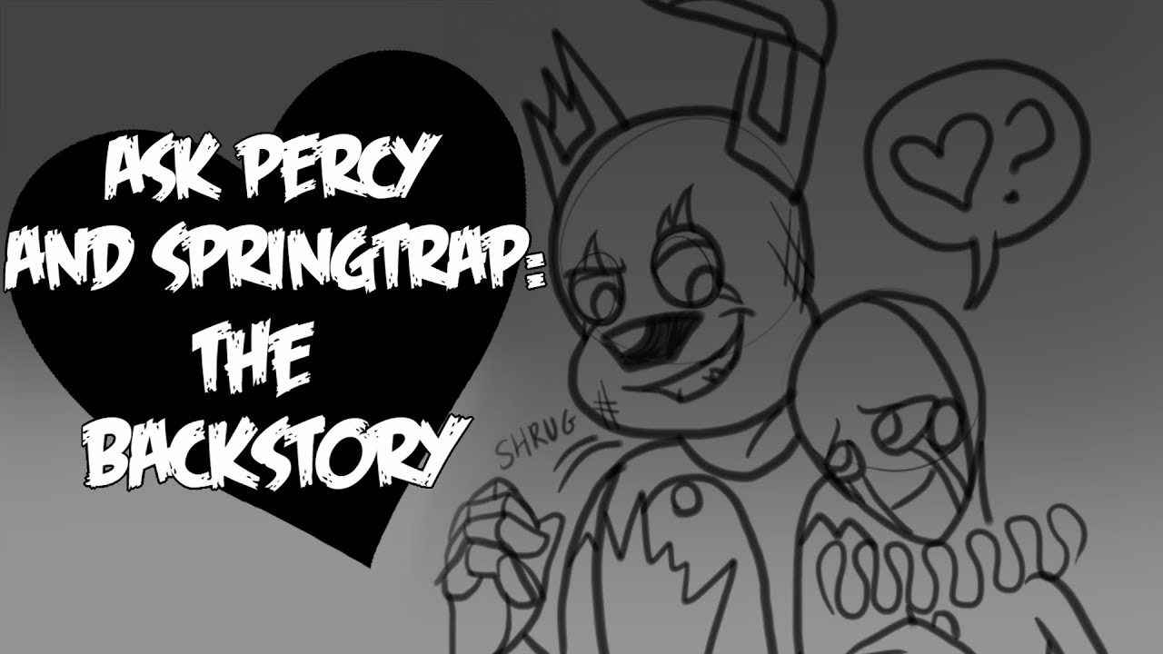 ⚠️READ DESCRIPTION⚠️ Ask Percy and Springtrap: The Backstory (feat. Dark Box)