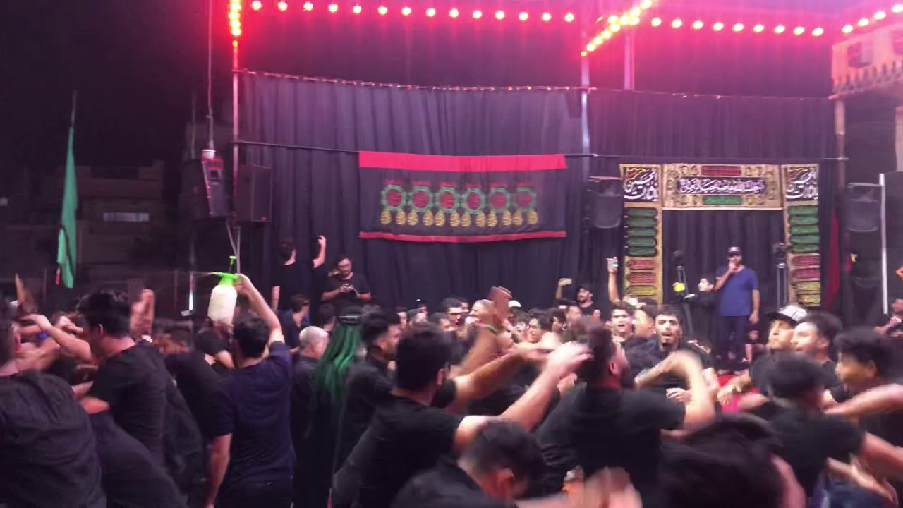 #موكب_جابر اذا طب عباس تضيق النفاس  هيئة الامام موسى الكاظم مالك الاسدي