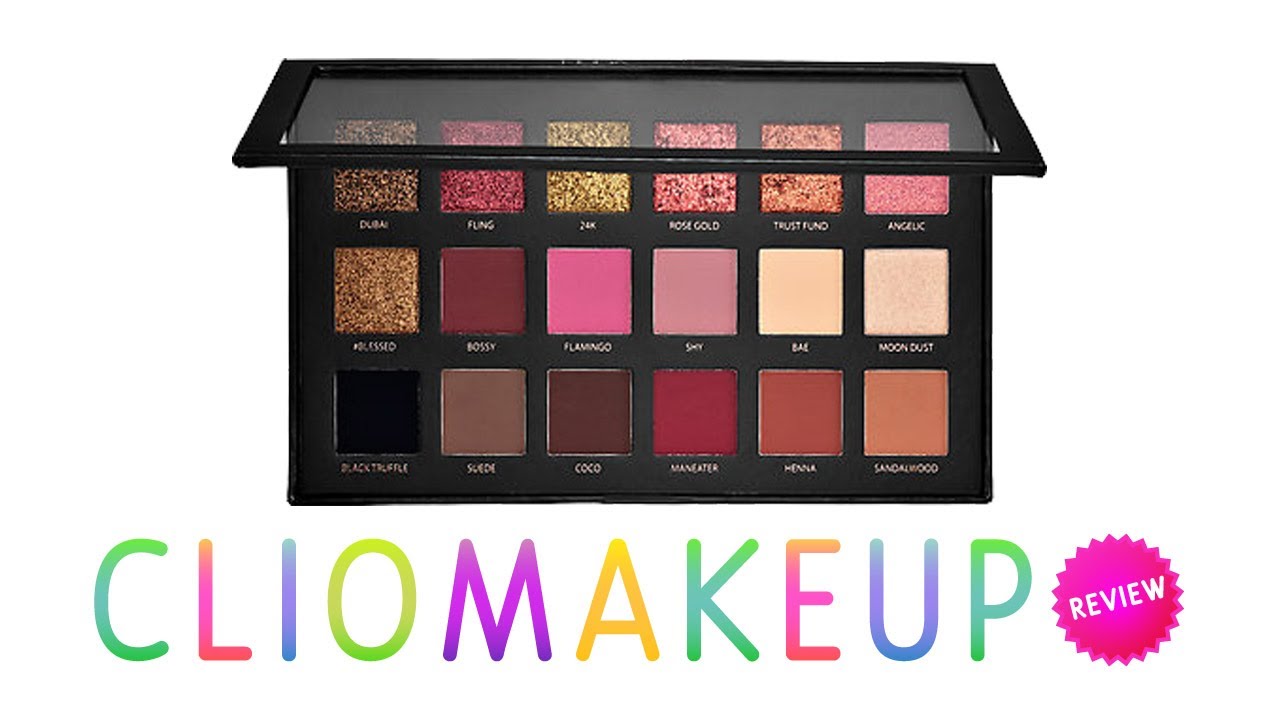 Recensione Palette HUDA Beauty Rose gold edition