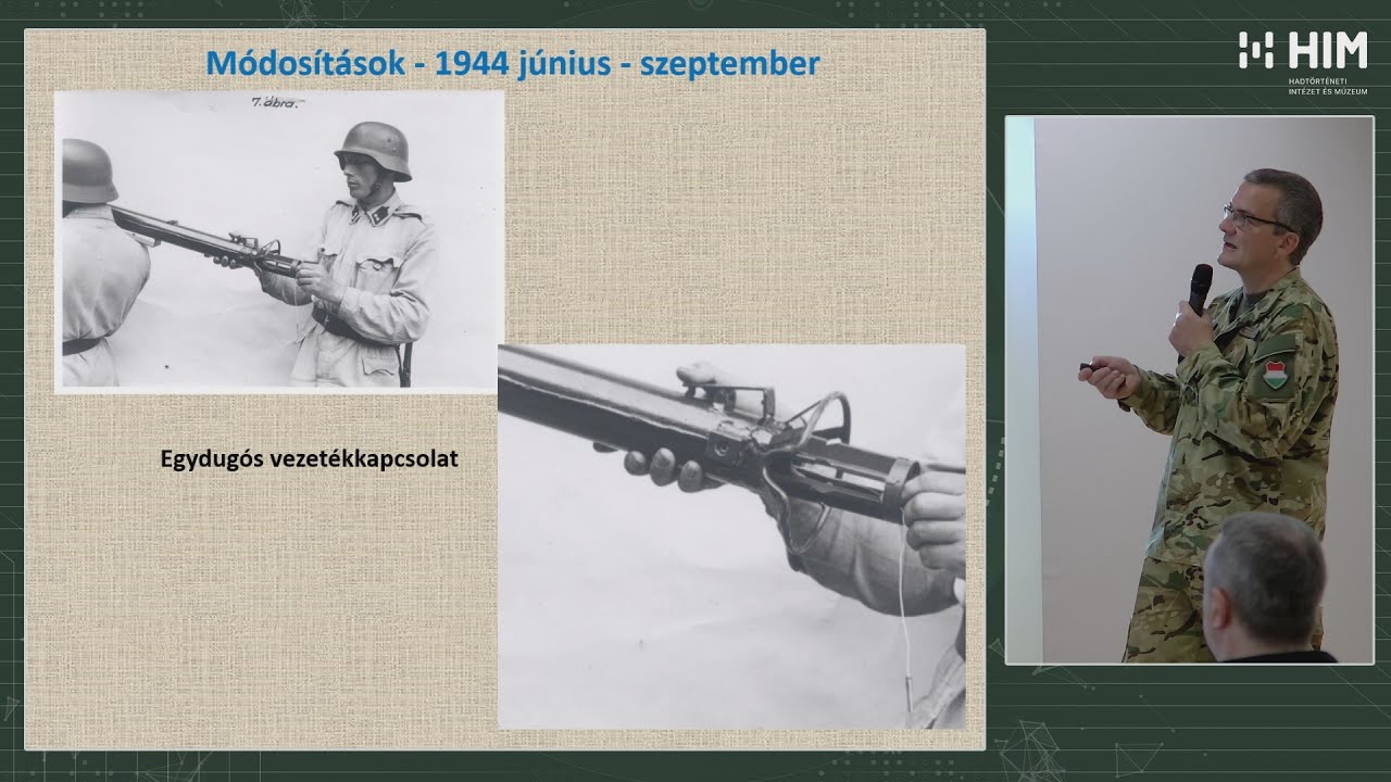 Hadtörténelmi Délutánok – A hazai kézi páncéltörő rakétavetők évtizede (1944-1954)