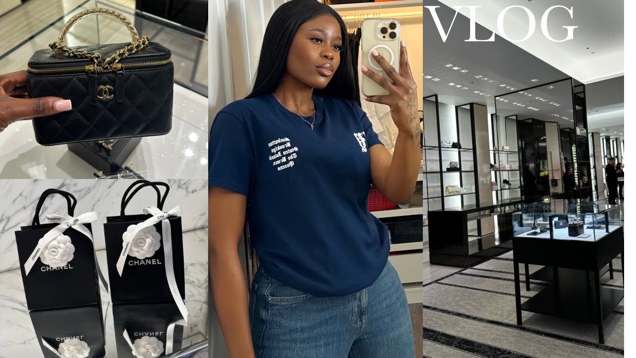 #weeklyvlog: Роскошный шопинг в Chanel, босоножки Hermès Chypre + примерка Zara + любимые вещи Se...