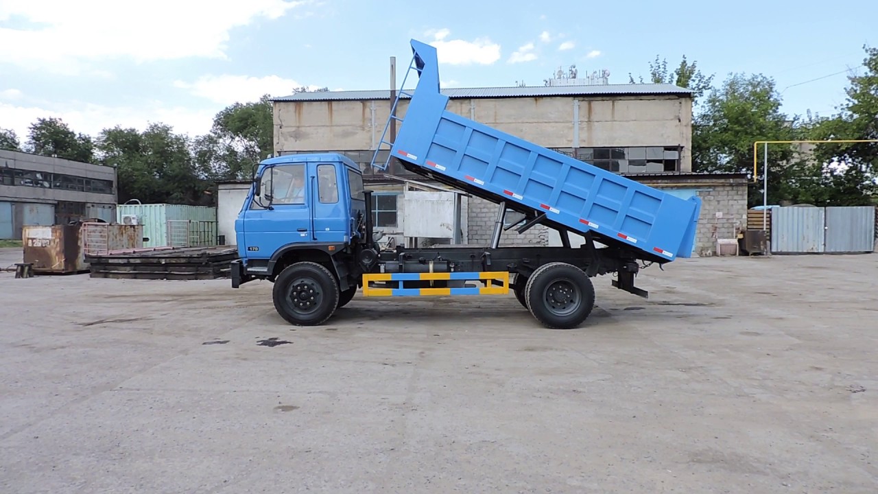 Тест-драйв🚚 самосвала ✨Dongfeng , компании ✨CLW (Китай) в Алматы