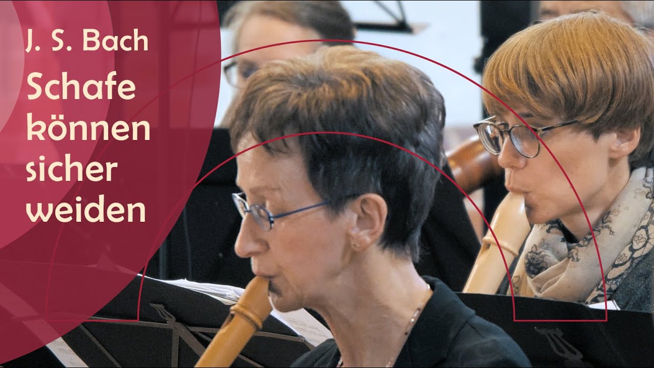 J.S. Bach Schafe können sicher weiden | Berliner Blockflöten Orchester