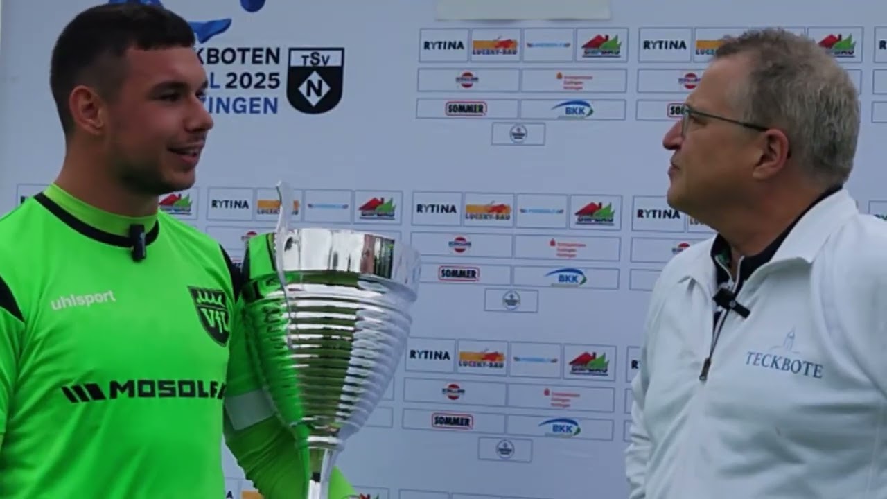 Steilpass vom Teckbotenpokal (26): Nico Nagel vom Turniersieger VfL Kirchheim