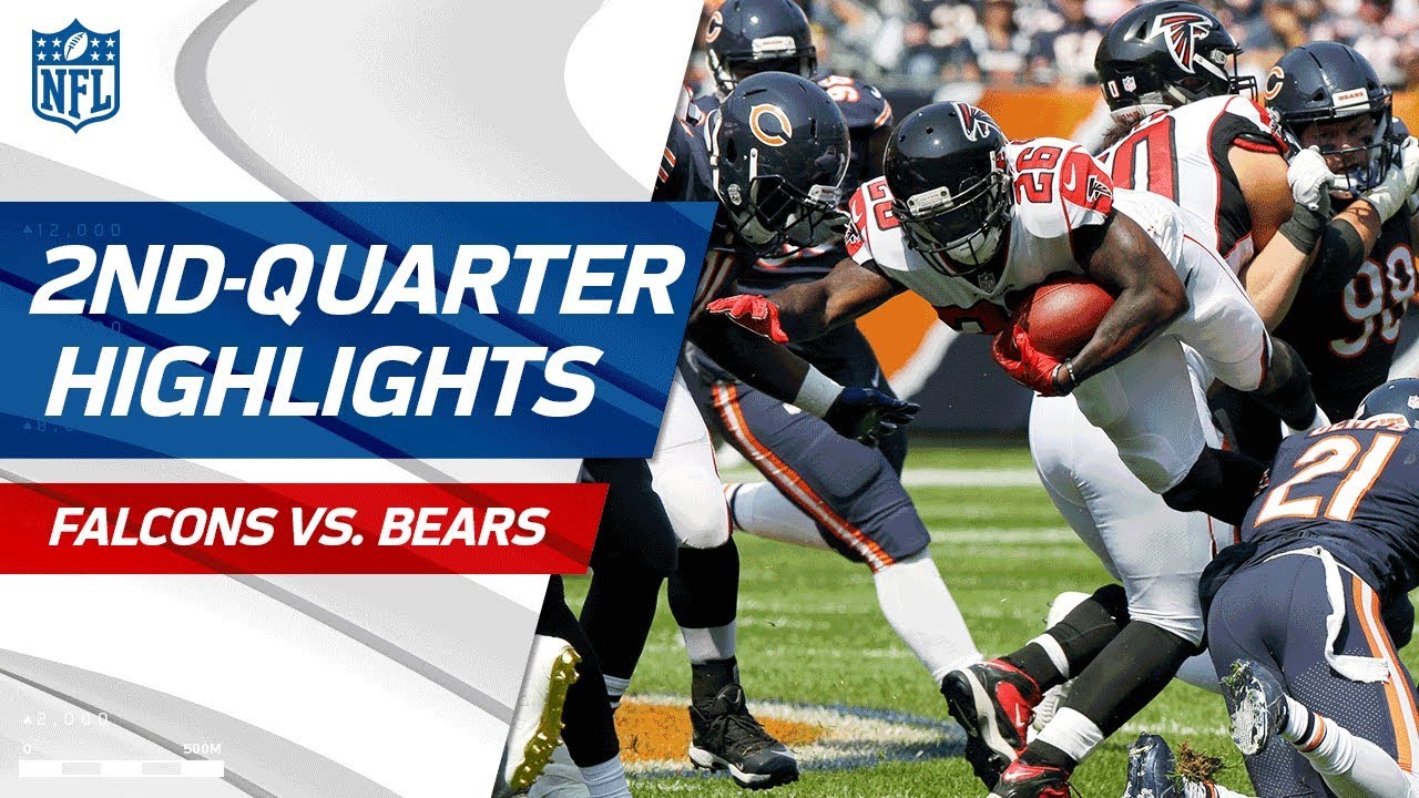 Falcons vs. Bears Second-Quarter Highlights | NFL Week 1