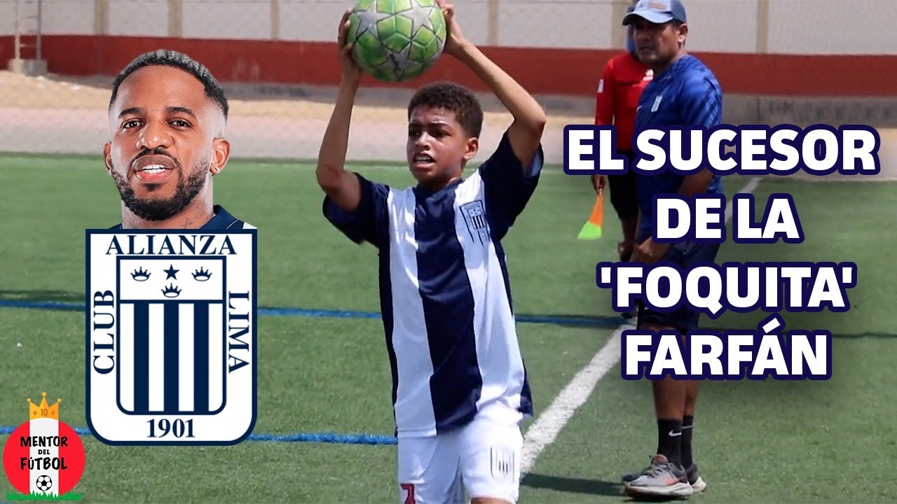 ⚽👶🏾 JEREMY FARFÁN, EL HIJO DE LA 'FOQUITA' FARFÁN 🇵🇪
