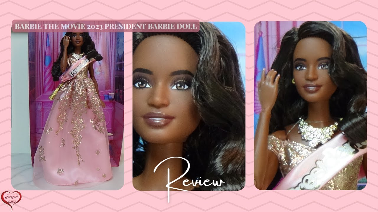 Barbie the Movie 2023 President Barbie Doll HPK05 Review