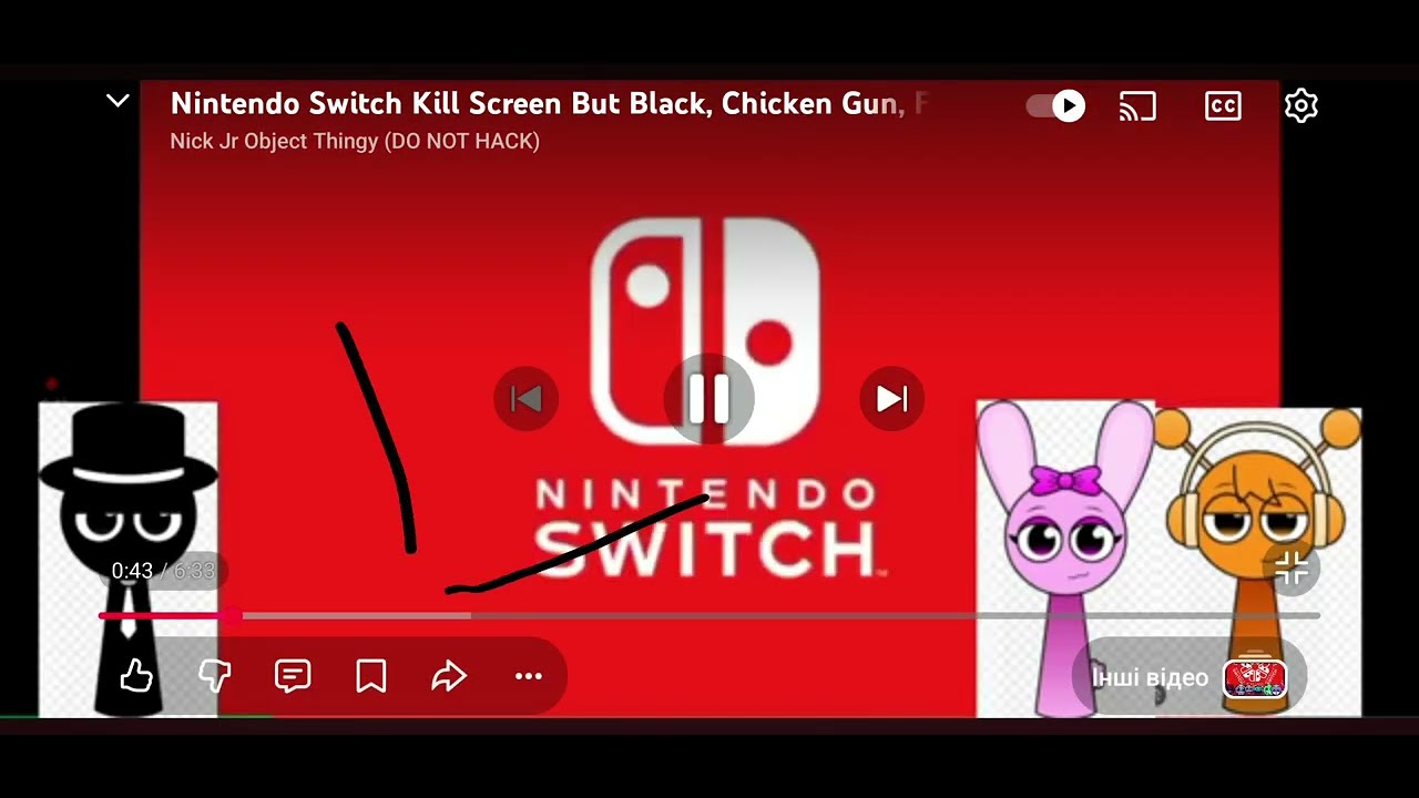 Nintendo Switch kill screen
