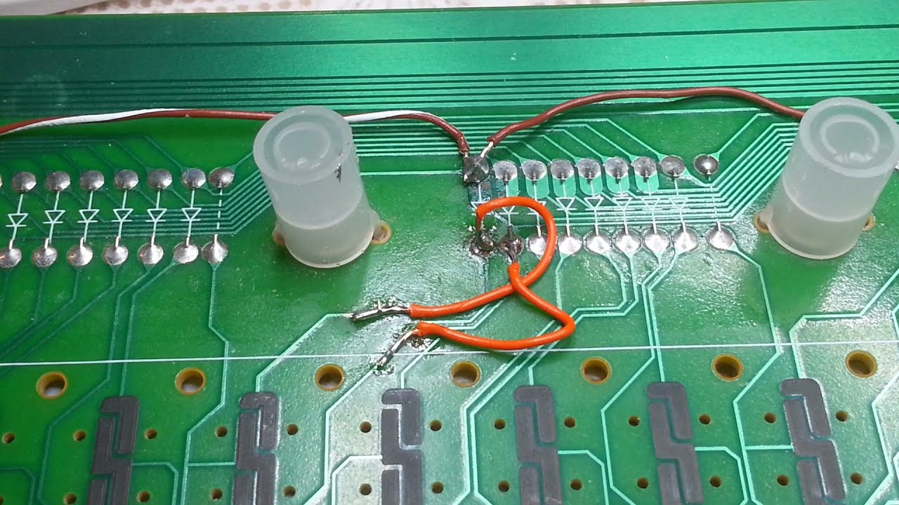 Repairing a Kawai PN300 digital piano - Fixing the board faults - Part 7