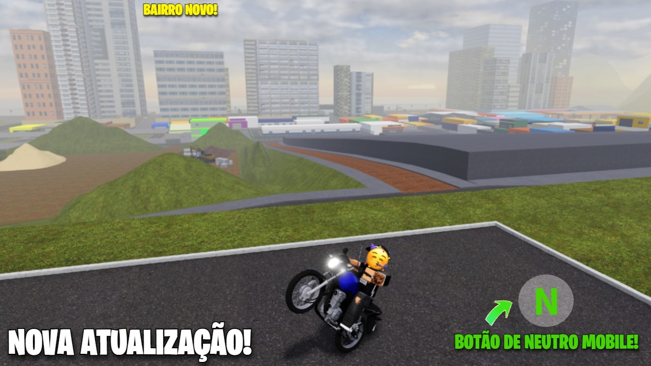NOVA ATUALIZAÇÃO COM 5 MOTOS E BOTÃO DE NEUTRO PARA MOBILE NO GRAU SP! - Roblox RP
