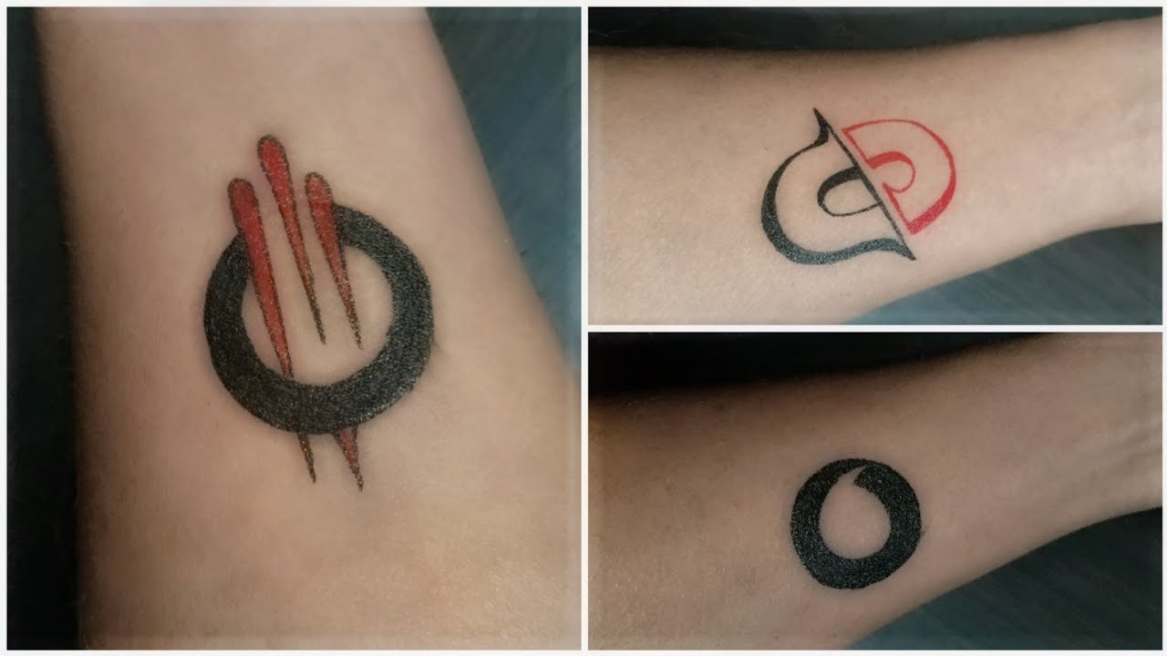 O Letter Tattoo Design | Minimal & Simple O Initial Tattoo | Small Wrist Tattoo Ideas