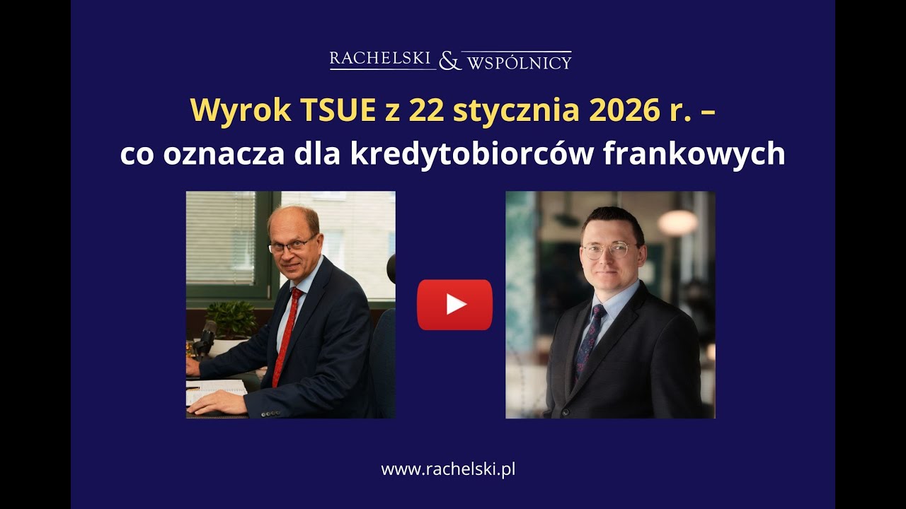 Banki nie mogą uzyskać nic ponad zwrot kapitału. Najnowszy wyrok TSUE nie jest