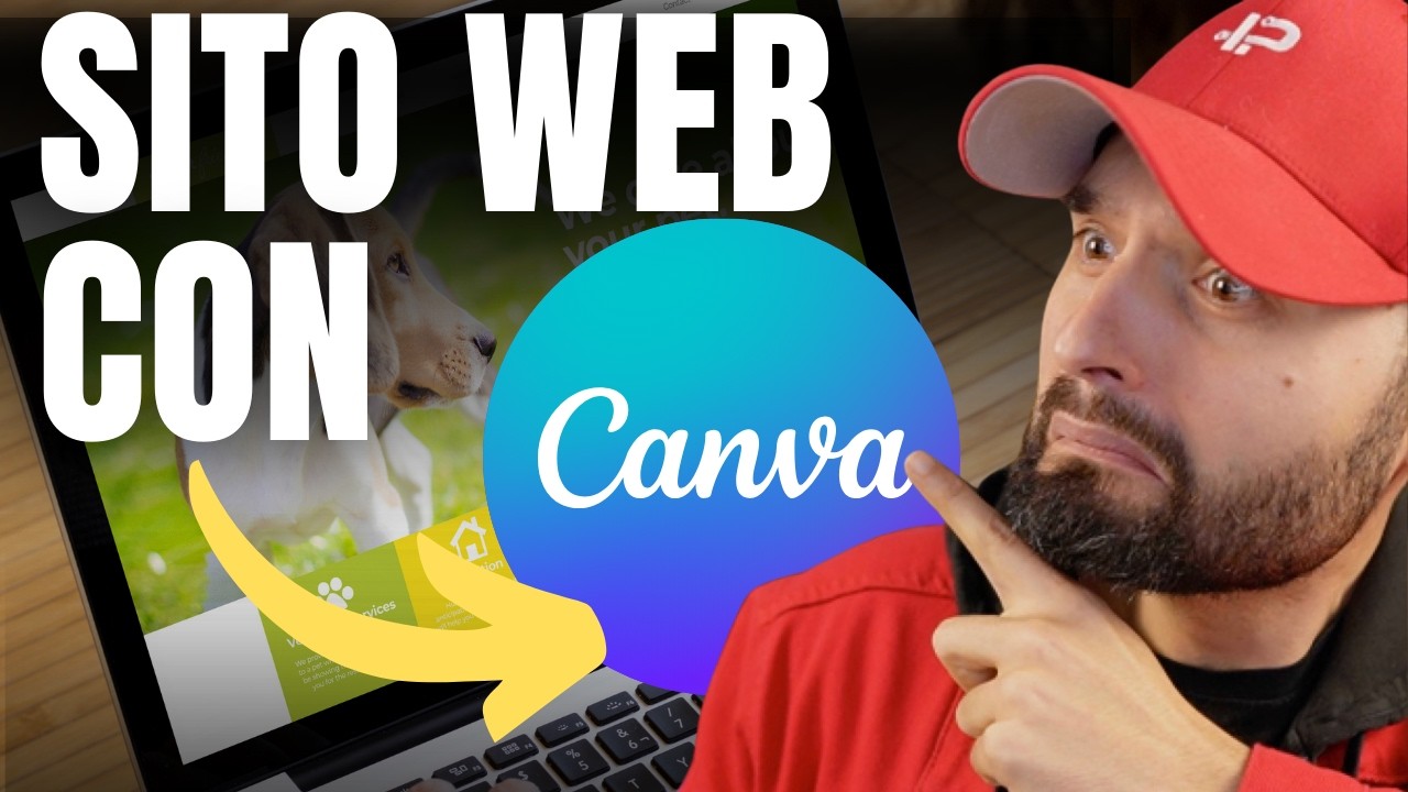 Come CREARE un SITO WEB con CANVA (tutorial completo)