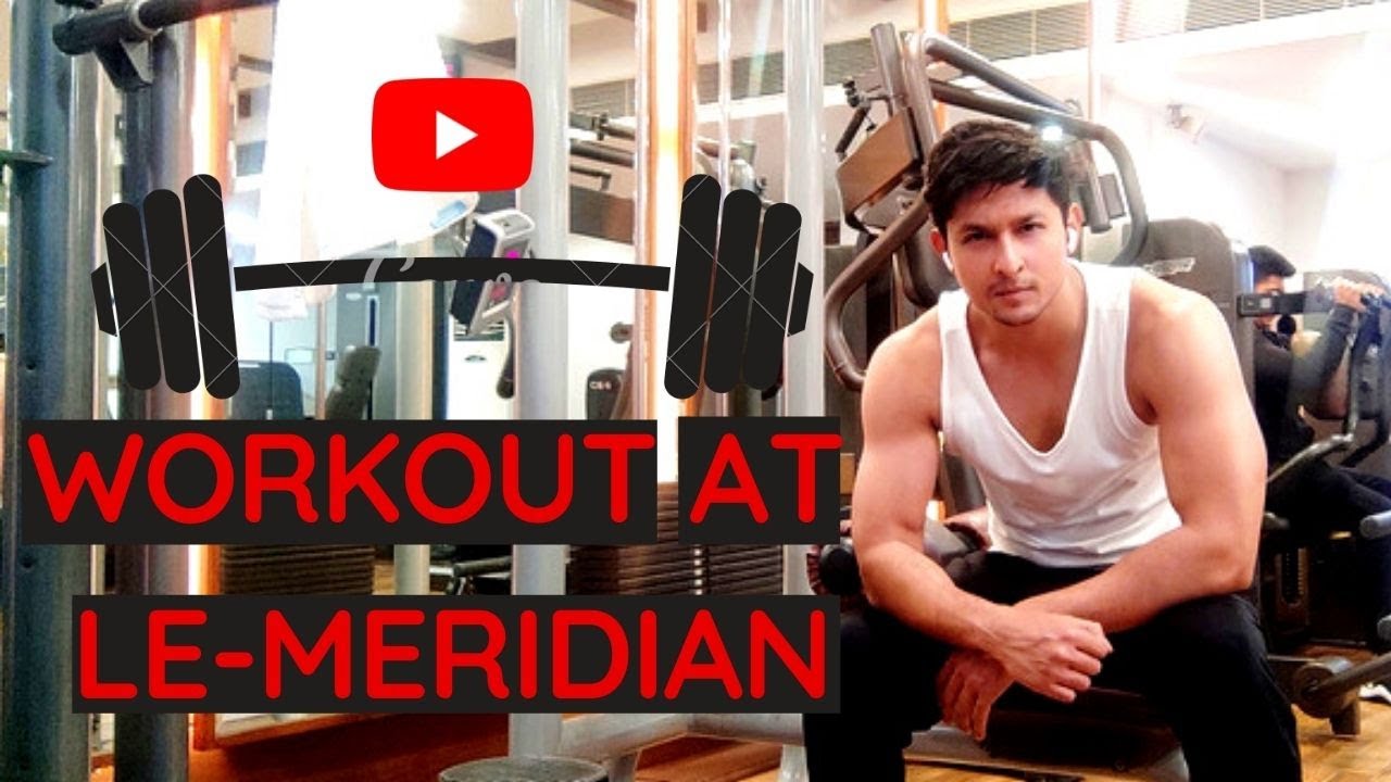 5- Star Gym. Health club tour and workout at Le-Meridian Hotel New Delhi.
