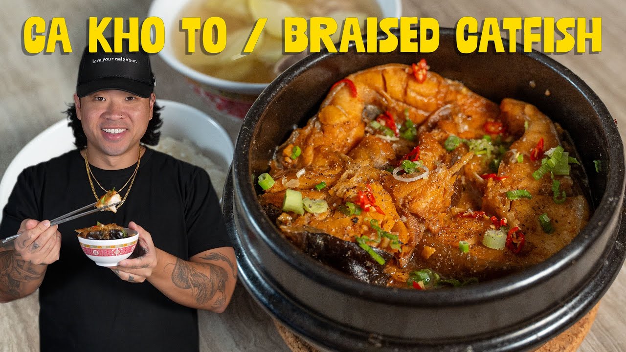 Рецепт тушеной рыбы ка кхо то, которая на вкус как Вьетнам (тушеная рыба сом).