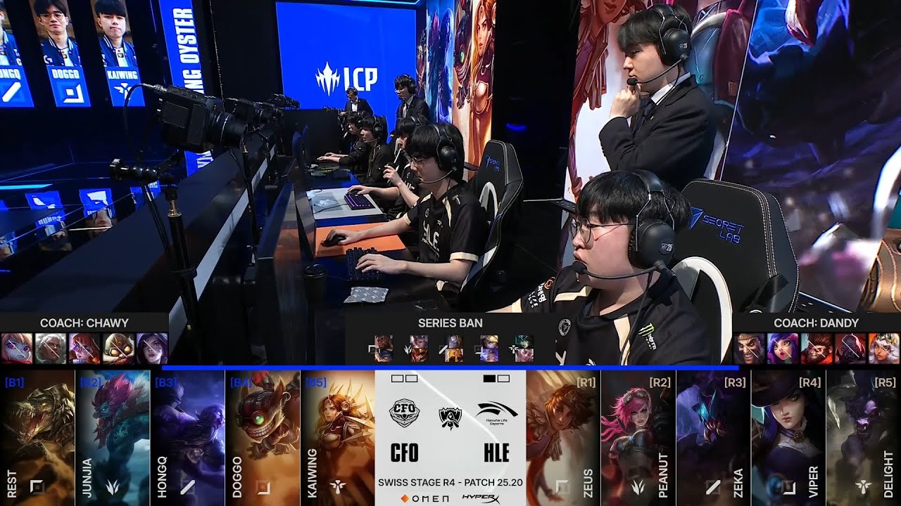 【2025全球總決賽】瑞士輪 第六日 CFO vs HLE #2
