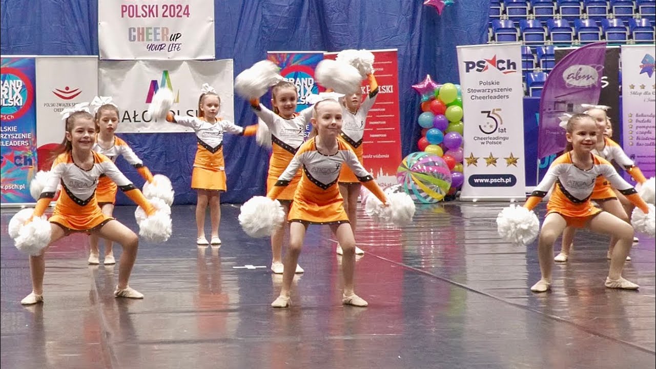 *MINI ENERGY ATIGA*  - PERFORMANCE CHEER - CHEER POM TEAM  / Krak&oacute;w 2024