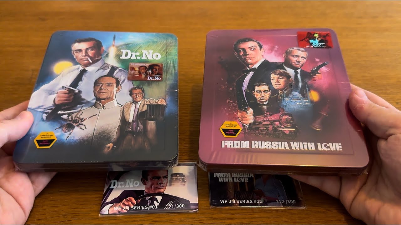 James Bond Dr No & From Russia With Love World Premium #jamesbond #seanconnery #unboxing #007 #film 