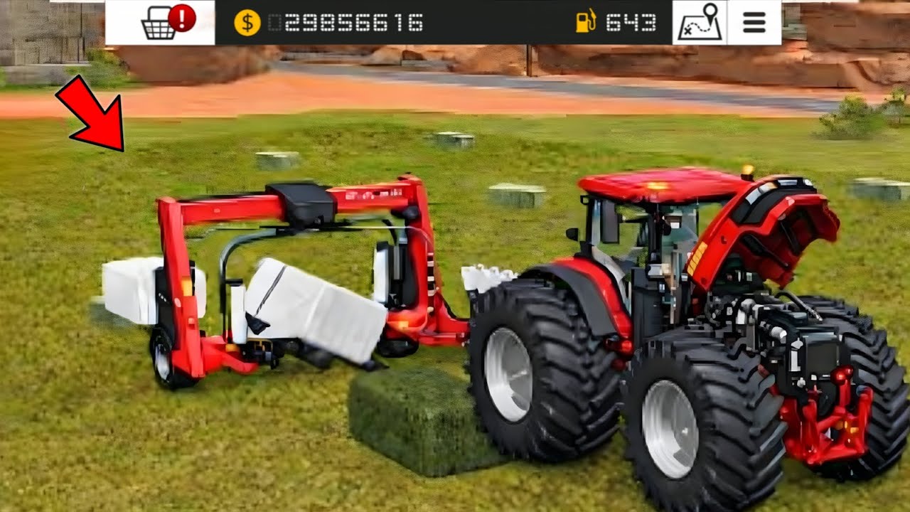 Игровой процесс Farming Simulator 18: Использование технологии тюков и изготовление тюков | Много...