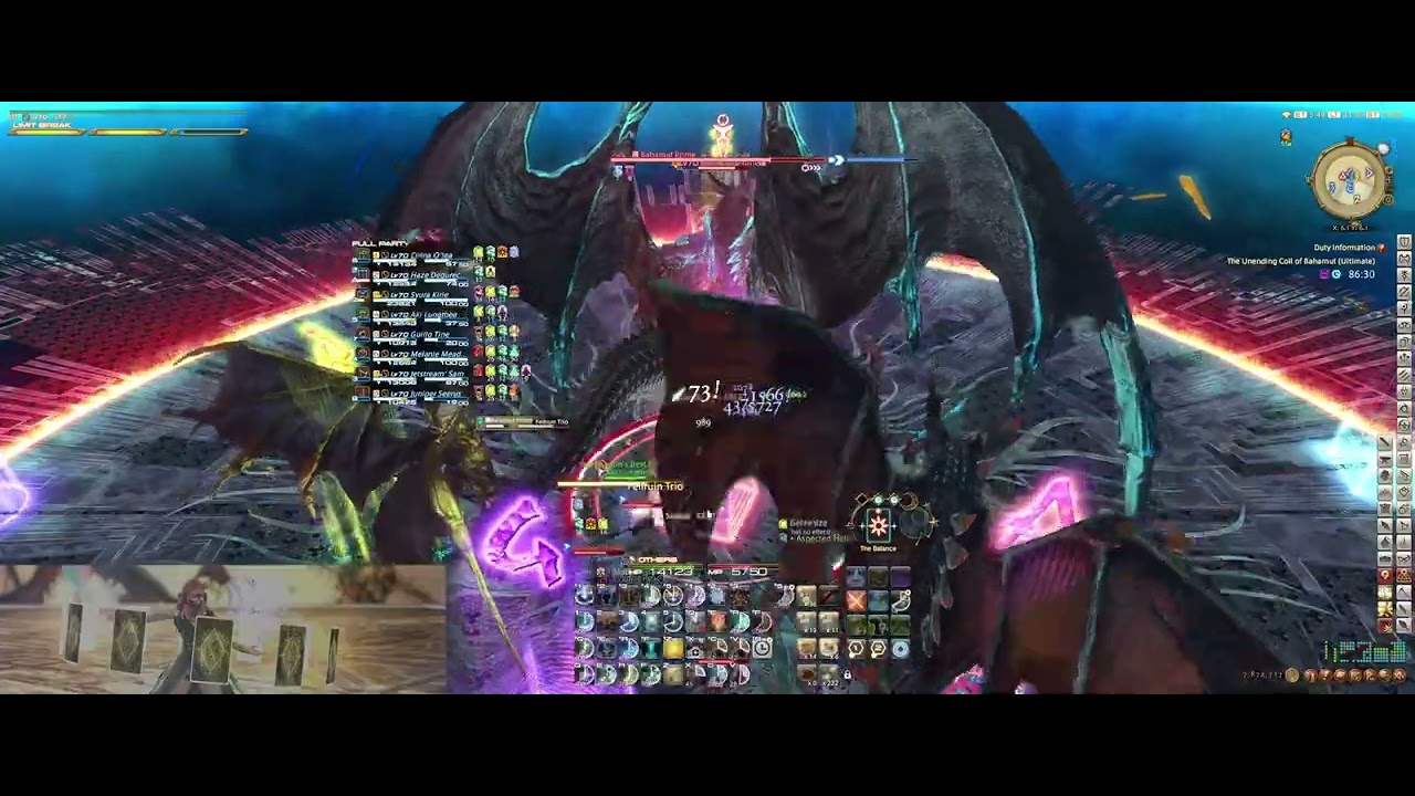 The Unending Coil of Bahamut (UCoB) - first clear (AST PoV) | FFXIV