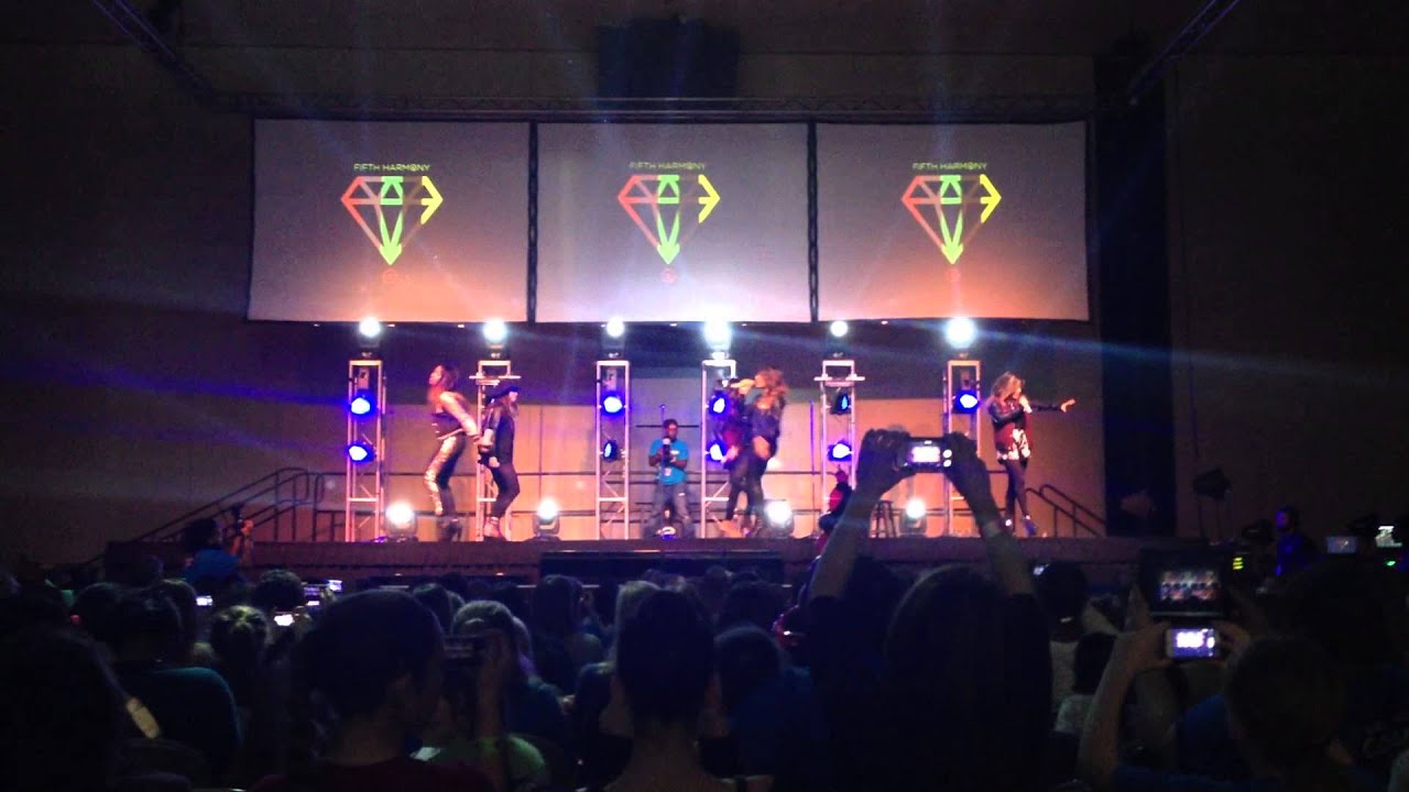 Fifth Harmony- Miss Movin' On & Don't Wanna Dance Alone at the Girl Scout Cookie Craze (1/25/2014)