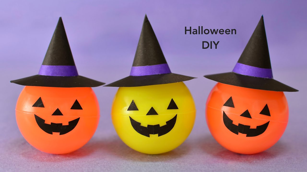 【簡単🎃ハロウィン】起き上がり人形の作り方