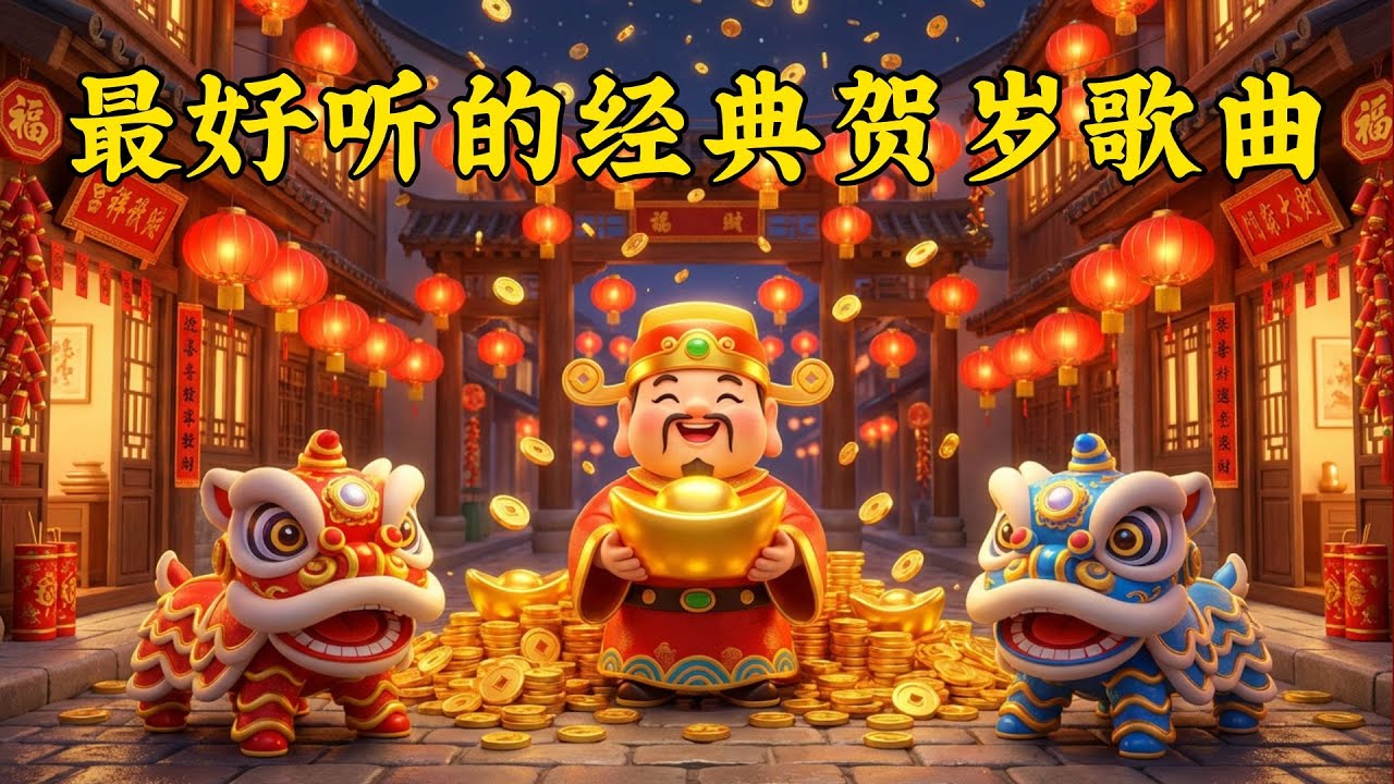 Happy Chinese New Year Songs 新年最佳歌曲 2026年🧨2026新年歌【新年歌2026】必聽的賀歲金曲 💥 Lagu Imlek 2026 • 2026中国新年歌曲名典