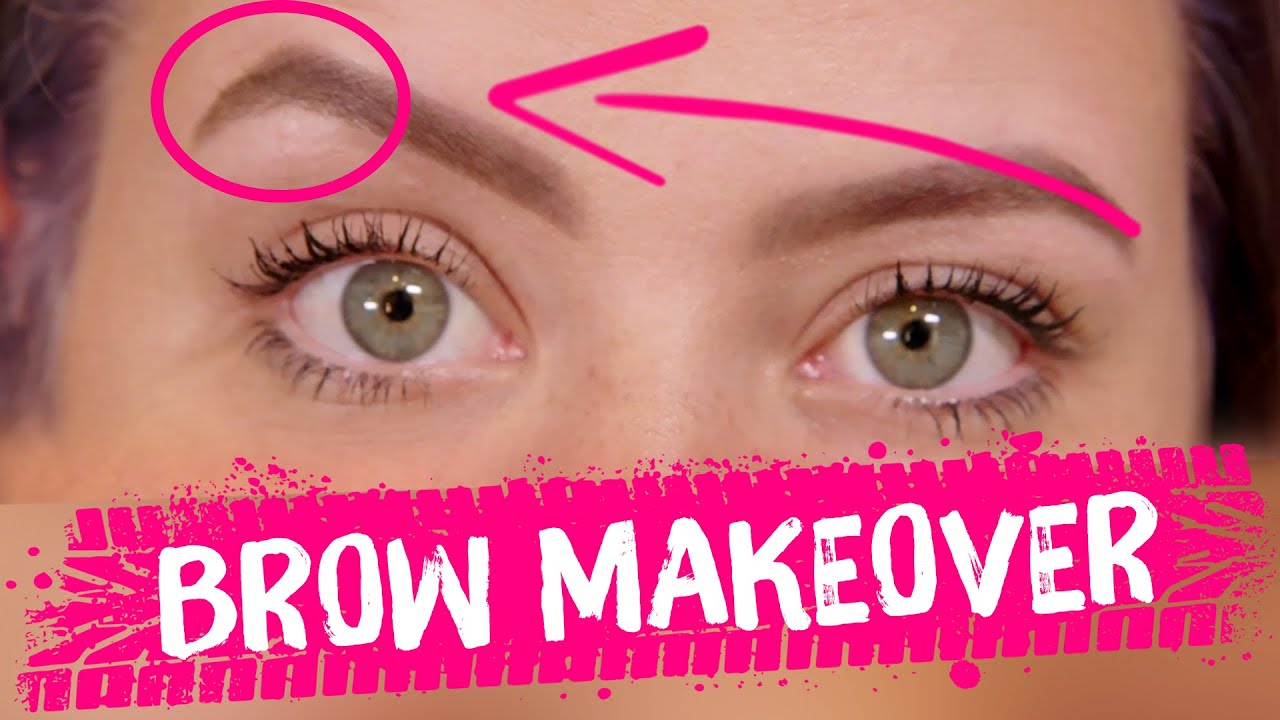 INSANE EYEBROW TRANSFORMATION (Beauty Trippin)
