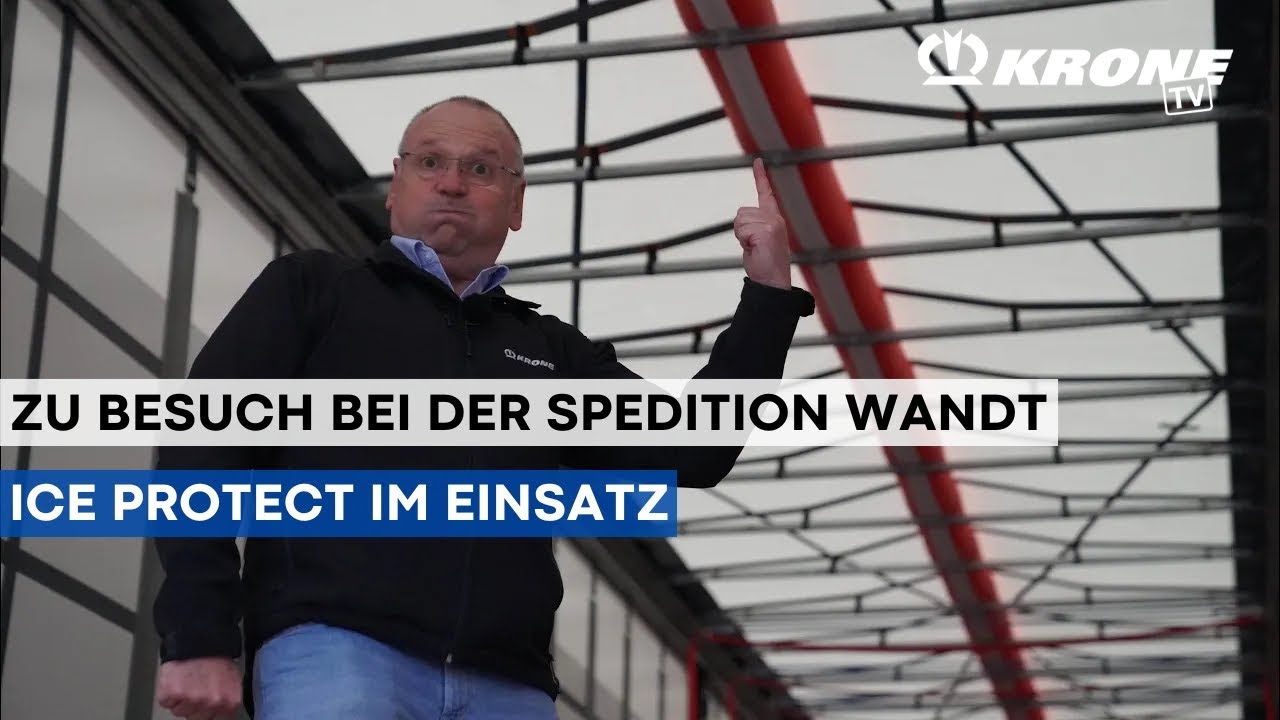KRONE Ice Protect in use. - A visit at Spedition Wandt. | KRONE TV